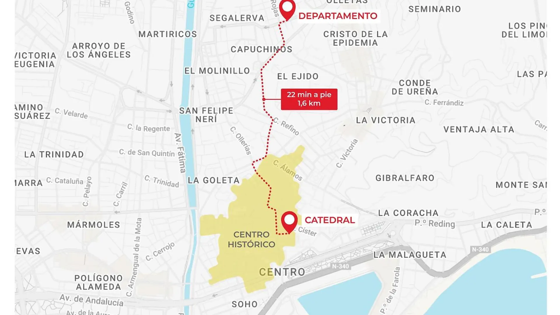 Virgen De Gracia Apartments Màlaga